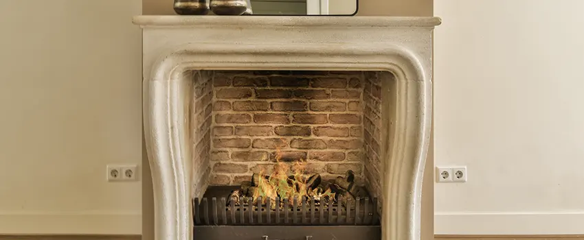 Vintage-style Fireplace Redesign in Seal Beach, California