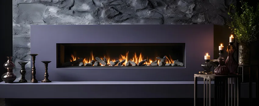 Ember Bed for Ventless Gas Fireplace in Seal Beach, CA